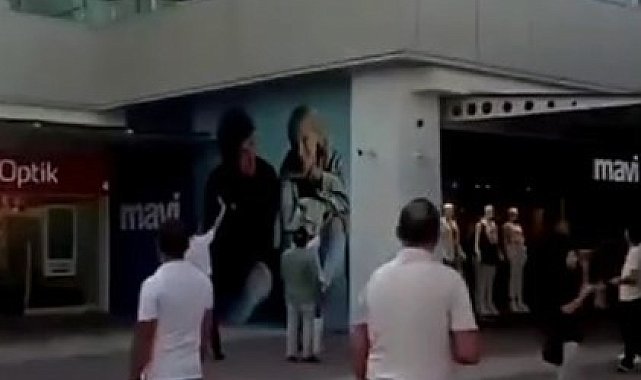 İnegöl AVM'de intihar girişimi