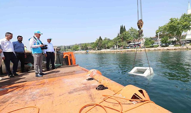 İzmit Körfezi&#039;nde balıkçılığı desteklemek için önemli proje