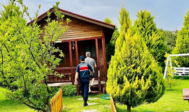 Jandarmadan günübirlik kiralık evlerde denetim