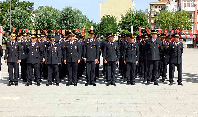 Jandarmanın 185'inci kuruluş yıl dönümü kutlandı