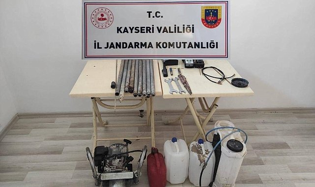 Kaçak kazıya suçüstü: 6 gözaltı