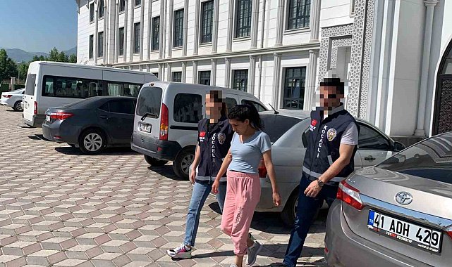 Kadın hırsız İstanbul'da yakalandı