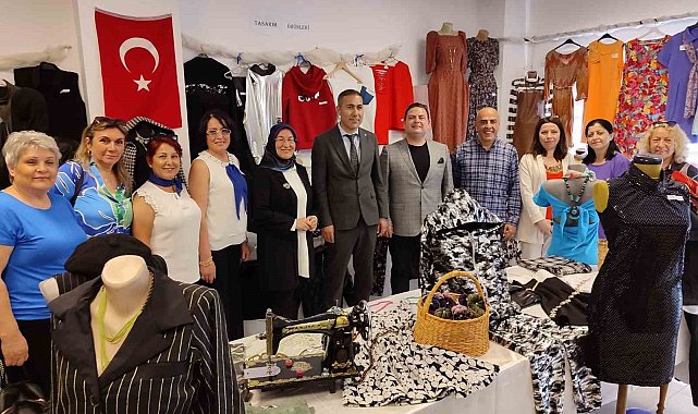 Kadınların ürettiği giysiler görücüye çıktı