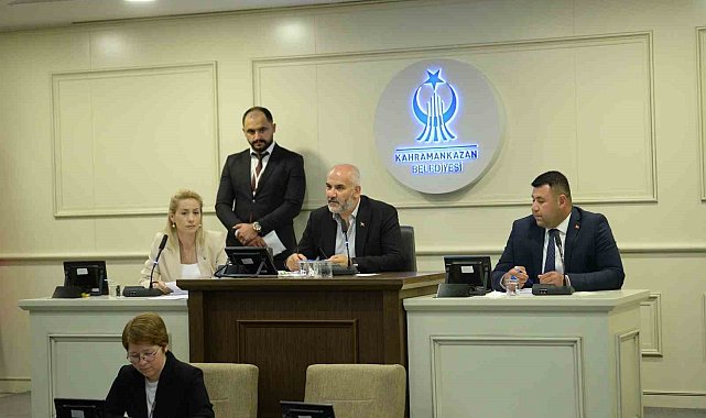 Kahramankazan Belediyesi Haziran ayı meclis toplantısı gerçekleştirildi