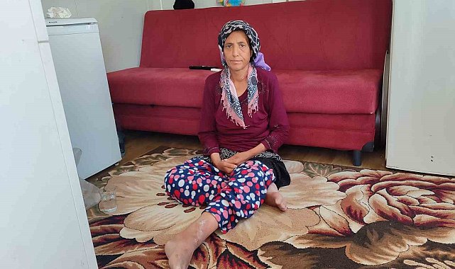 Kahramanmaraş'ta 3 çocuk annesi kadın hastalıkları için çare arıyor