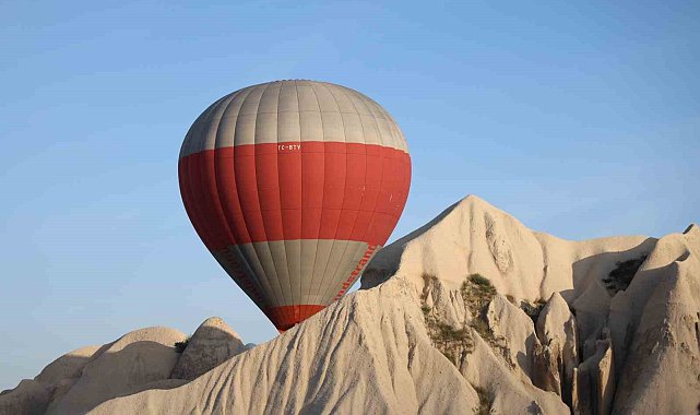 Kapadokya'da 5 ayda 185 bin kişi uçtu