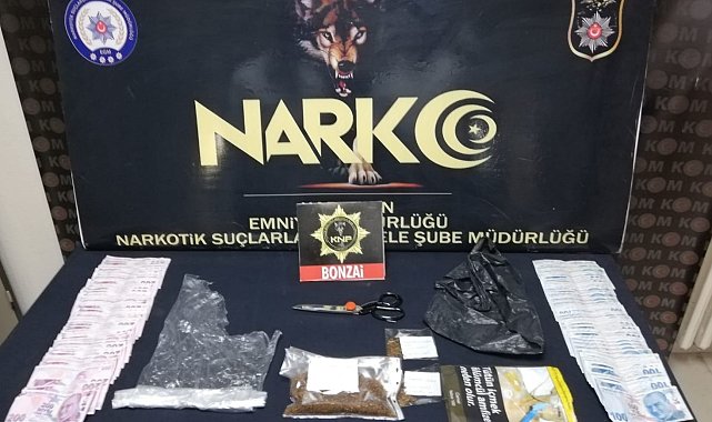 Karaman'da 1 kişi uyuşturucu satmaktan tutuklandı