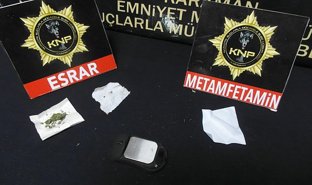 Karaman'da 1 kişi uyuşturucudan tutuklandı