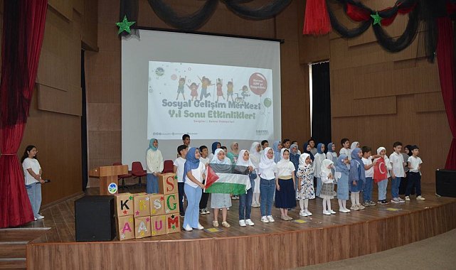 Karasu SGM'de çocuklardan muhteşem kapanış