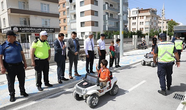 Karatay Trafik Eğitim Parkı'daki eğitimlere 6 bin 500 öğrenci katıldı