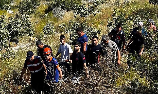 Kayalıklardan düşen şahıs ağır yaralandı