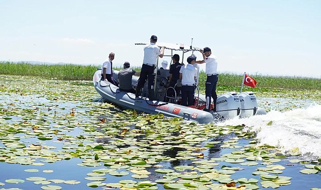 Kaymakam Akbulut, Işıklı Gölündeki turları denetledi