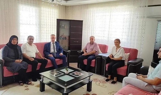 Kaymakam Ertaş Şehit ve Gazi ailelerini ziyaret etti