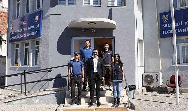 Kaymakam Kara, güvenlik güçleriyle bayramlaştı