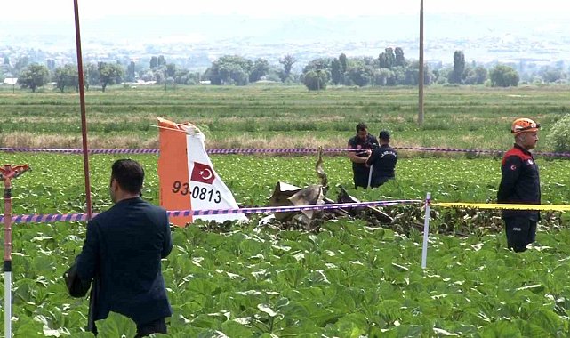 Kayseri'de eğitim uçağı düştü. Mürettabattan haber alınamıyor...