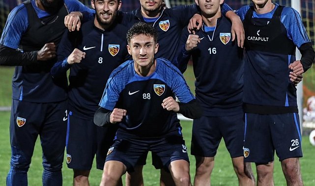 Kayserispor'da 10 genç futbolcu oynadı