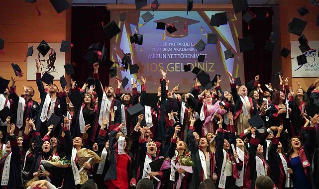 KBÜ'de mezuniyet coşkusu sürüyor