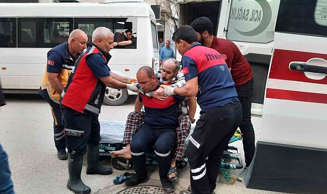 Kendisinden haber alınamayan kişi yatakta bitkin ve halsiz halde bulundu