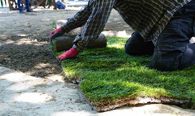 Kent park yenileniyor