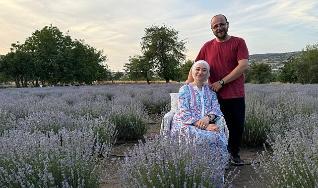 Kilisin 'Mor' bahçesine ziyaretçi akını