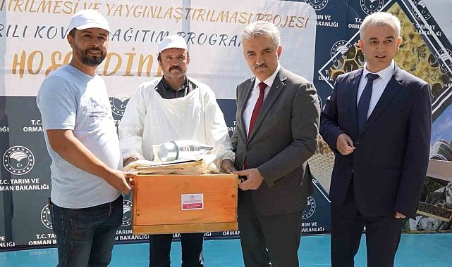 Kırıkkale'de arıcılığa büyük destek: 57 üreticiye yüzde 50 hibe ile ekipman dağıtıldı