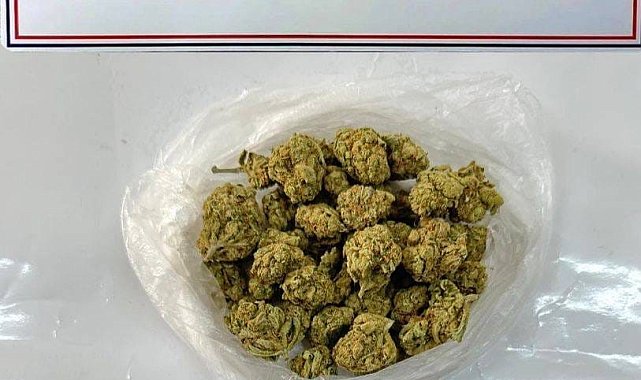 Kırıkkale'de uyuşturucu maddeyle yakalanan şahsa adli işlem