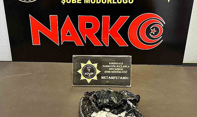 Kırıkkale'de uyuşturucu operasyonu: 1 gözaltı