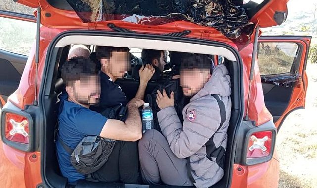 Kırklareli'nde dur ihtarına uymayan araçta kaçak göçmen yakalandı