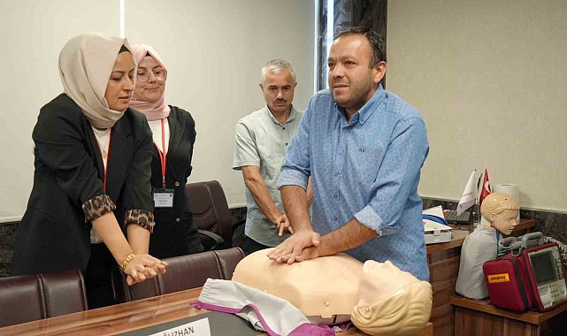 Kırsalda görev yapan din görevlileri, aldıkları ilk yardım eğitimi sayesinde hayat kurtaracak