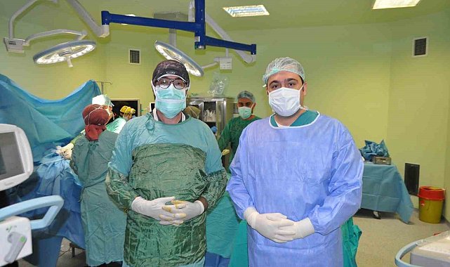 Kırşehir'de skolyoz ameliyatı yapıldı