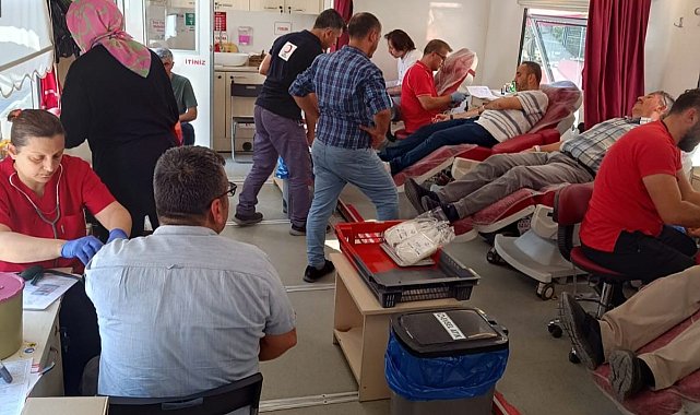 Kızılay kan bağış kampanyası başlattı