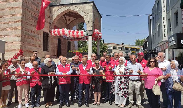 Kızılay Lüleburgaz Şubesi tarihi binada hizmet verecek