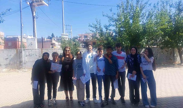 Kocaköy'de öğrencilerin karne heyecanı