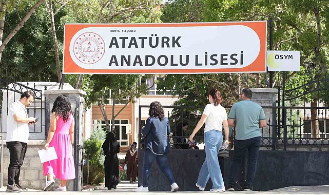 Konya'da YKS heyecanı başladı