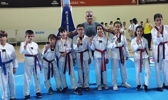 Köyceğizli Taekwondocular 5 birincilik 3 ikincilik kazandı