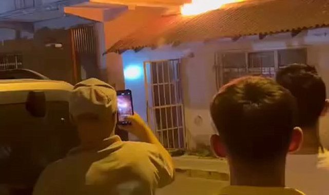 Küçükçekmece'de gecekondudaki yangın paniğe neden oldu