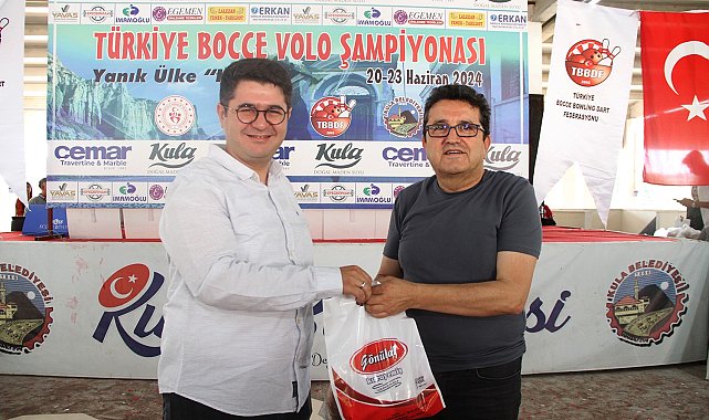 Kula'da düzenlenen Bocce Türkiye Şampiyonası sona erdi