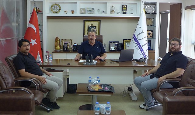 Kuşadası Ülkü Ocakları Yönetimi, Başkan Akdoğan ile görüştü