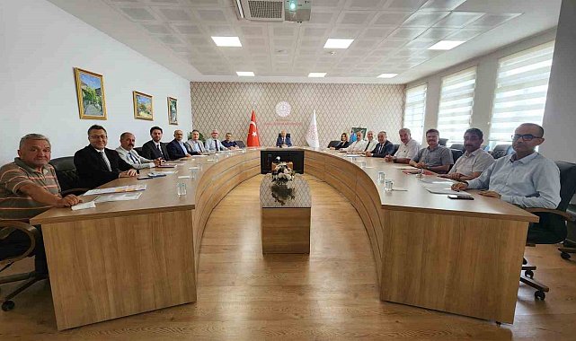 Kütahya'da ilçe milli eğitim müdürleri sene sonu değerlendirme toplantısı