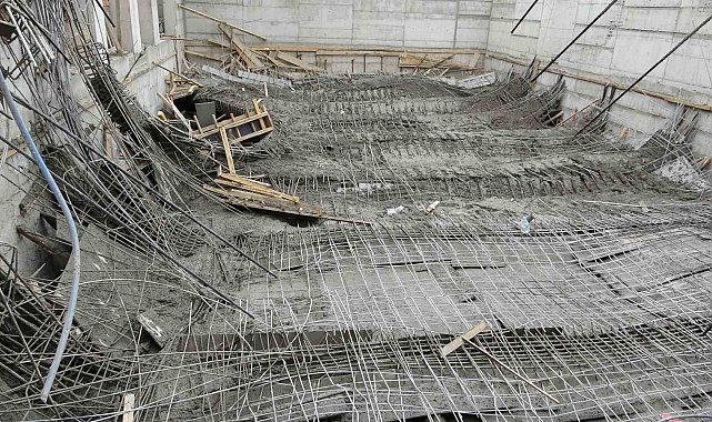 Kütahya'da okul inşaatında göçük: 5 yaralı