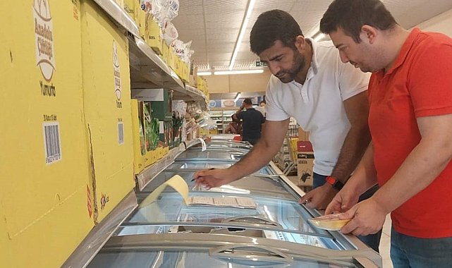 Kuyucak'taki marketlerde 'iyi tarım uygulamaları' denetimi