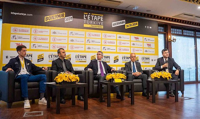 L'Etape Türkiye by Tour de France için basın lansmanı düzenlendi