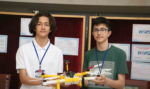 Lise öğrencileri 100 metre yükseklikten yüz tanıyan dron geliştirdi