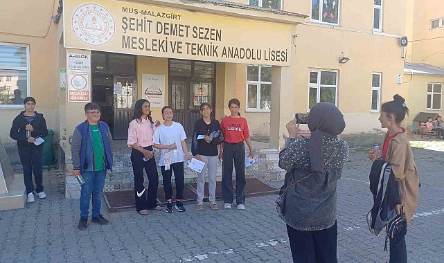 Malazgirt'te LGS heyecanı