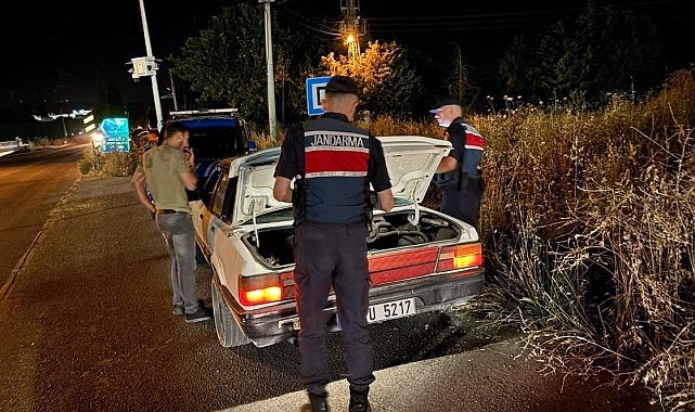 Manisa jandarmasından huzur uygulaması
