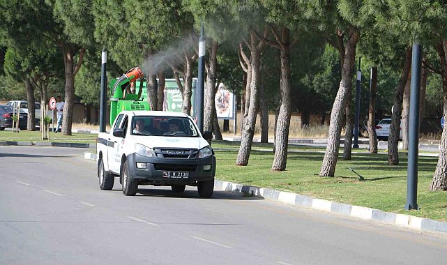 Manisa'da haşerelerle etkin mücadele
