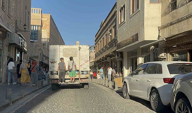 Mardin'de çocukların tehlikeli yolculuğu