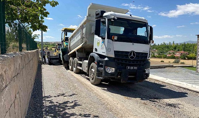 Melikgazi'ye kazandırılan yeni yollar vatandaşlara konfor sağlıyor