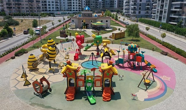Merkezefendi Masal Parkı minik ziyaretçilerini bekliyor