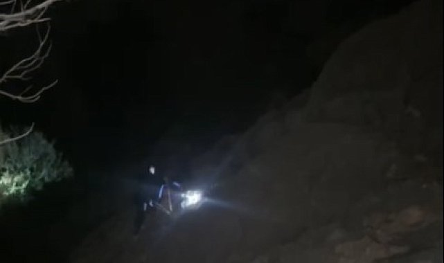 Mersin'de kanyonda kaybolan 5 kişi ekiplerce kurtarıldı